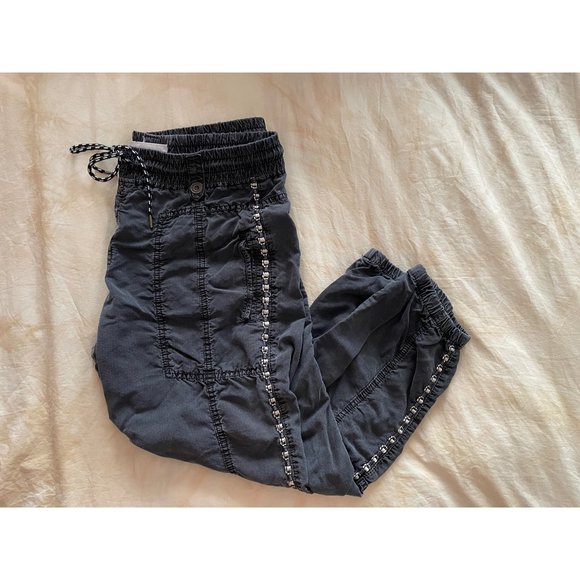 Anthropologie Pants - anthro nomad relaxed joggers w/ embroidered sides